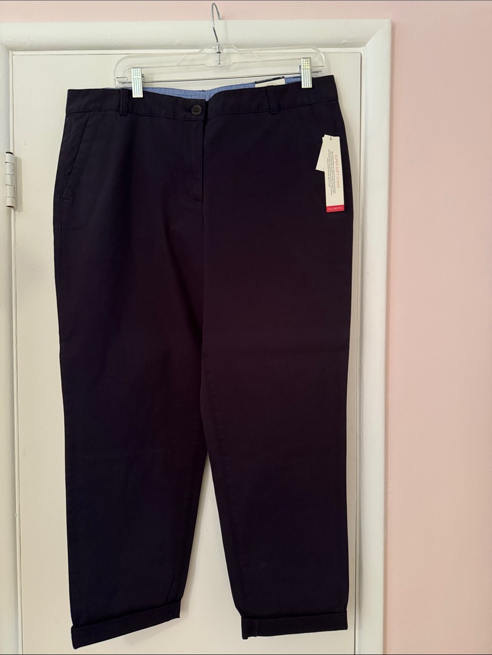 Talbots Navy Weekend Chinos